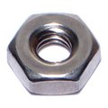 Midwest Fastener Hex Nut, #12-24, 18-8 Stainless Steel, Not Graded, 100 PK 05269